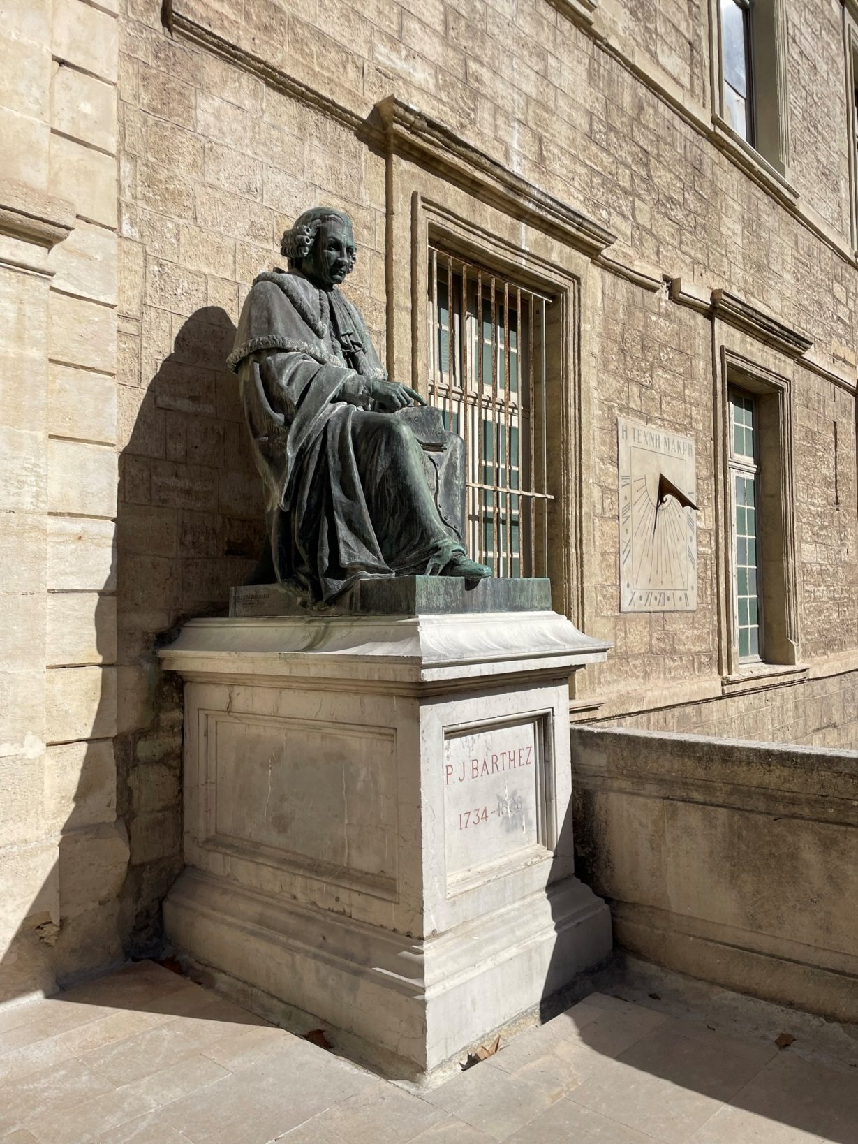 Paul Joseph Barthez monument, Montpellier (by Andrea Angelucci) - 02.JPEG